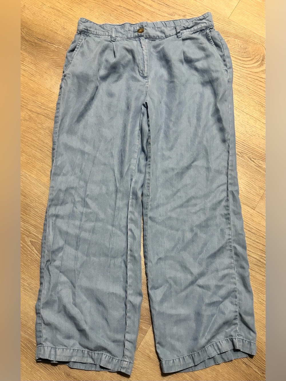 J. Jill Light Blue Wide-Leg lightweight women
